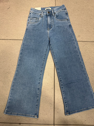 JEANS A PALAZZO CORTO ART B038